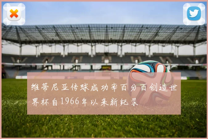 维蒂尼亚传球成功率百分百创造世界杯自1966年以来新纪录